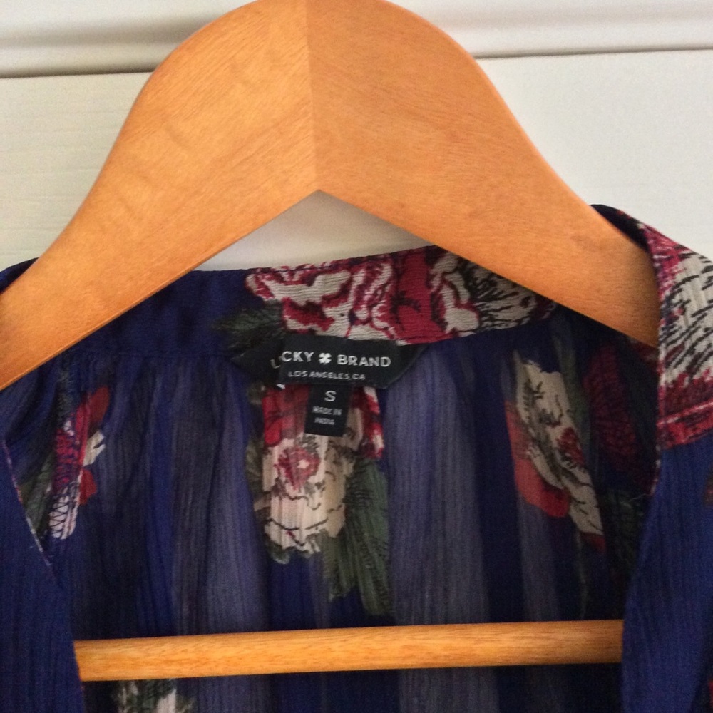 Lucky Brand Floral Blouse - Picture 2 of 7